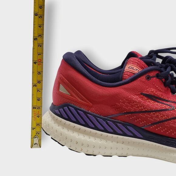 Brooks Glycerin GTS 19 Womens Sz 10 Medium Mesh Pink Blue Athletic Running Shoes - Picture 15 of 15